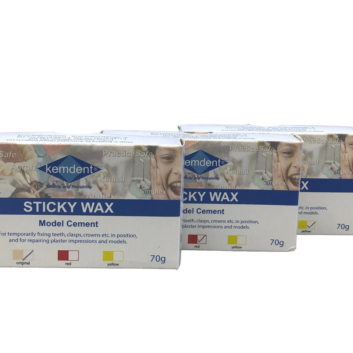 Sticky Wax, Model Cement - Kemdent