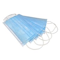(50) 3Ply Disposable Ear-Loop Face Masks