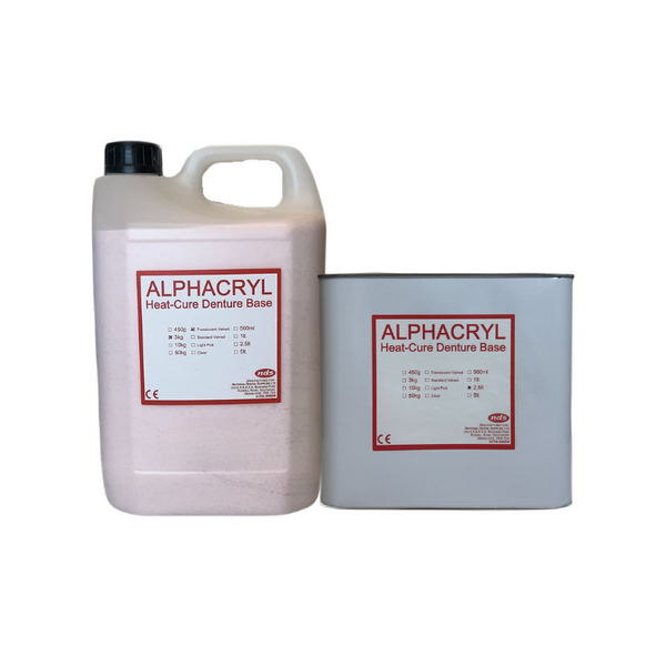 Alphacryl Heat-Cure 3kg & 2.5lt - Winter Offer