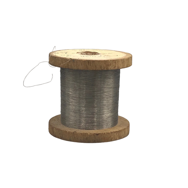 1.75oz Hard Round Stainless Steel Wire - 0.1mm