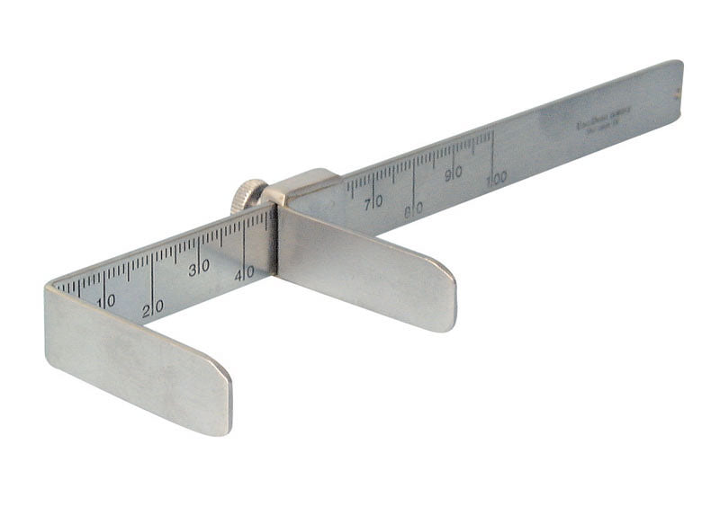 Biting Edge Ruler ⚠️ Willis Bite Gauge - Autoclavable – National Dental Supplies Ltd