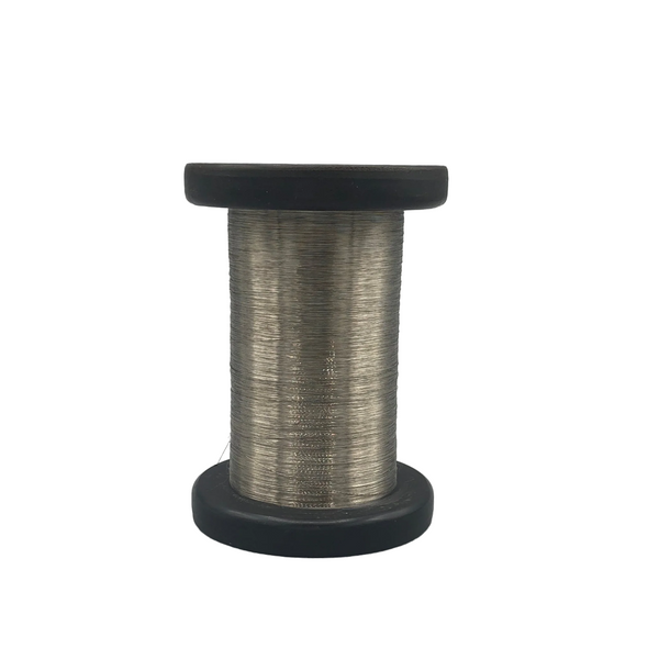 8oz Hard Round Stainless Steel Wire - 0.1mm