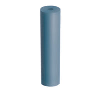 (6) Classic Rubber Cylinders - Blue